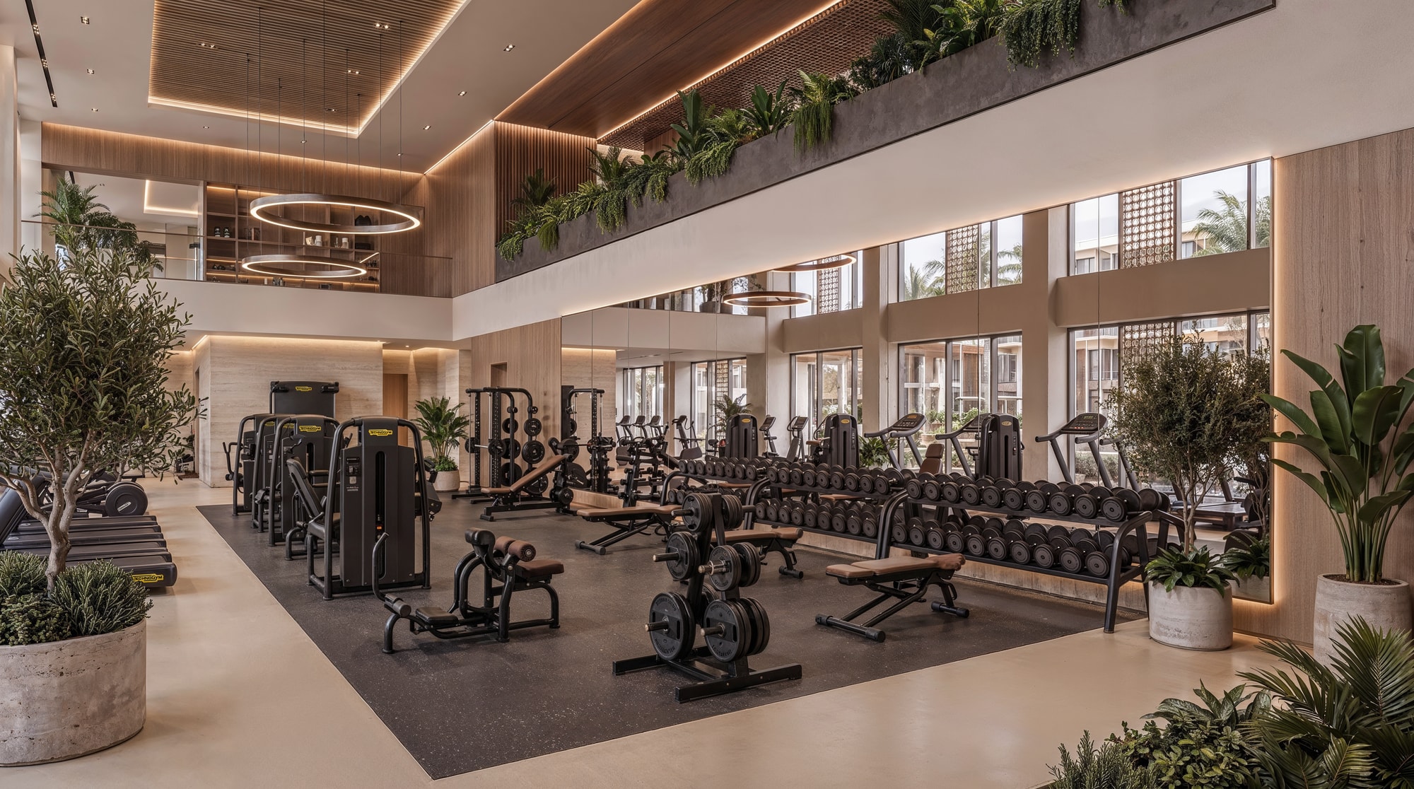 The premium gym with strength and cardio equipment